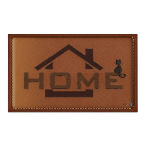 Вхідний килимок з принтом Artimat на гумовій основі, 45x75 см, к-602-251