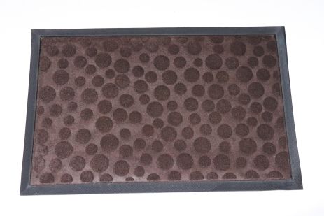 Килимок вхідний з бортом 40x60 см Темно-коричневий 620240x60/14 Килимок вхідний з бортом 40x60 см Темно-коричневий 620240x60/14