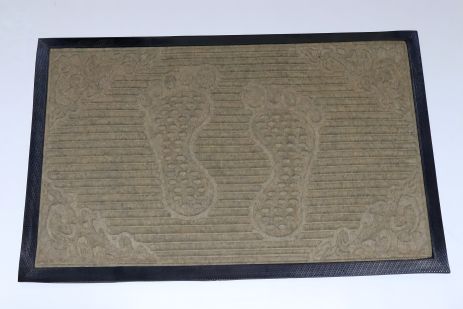 Вхідний килимок з бортом 40x60 см Бежевий 620240x60/2