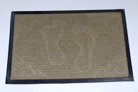 Вхідний килимок з бортом 40x60 см Бежевий 620240x60/2