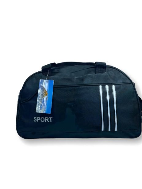 Черная дорожная сумка объемом 30 литров