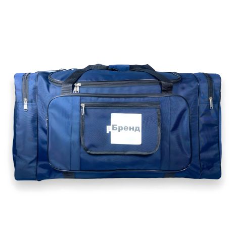 Дорожня сумка, 1 відділення, 2 бічні кишені, 3 фронтальні кишені, 75x40x35 см, синя Дорожня сумка, 1 відділення, 2 бічні кишені, 3 фронтальні кишені, 75x40x35 см, синя