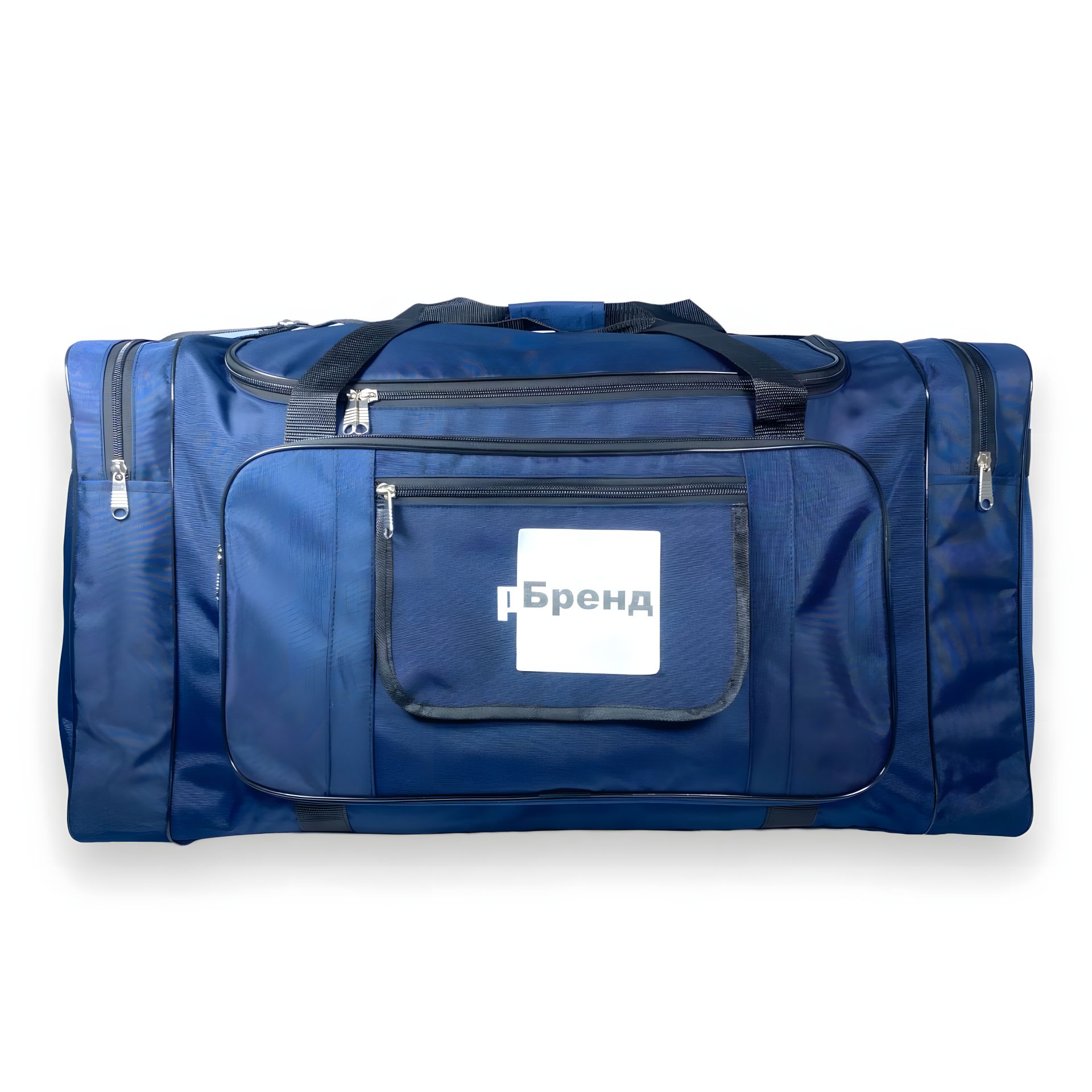 Дорожня сумка, 1 відділення, 2 бічні кишені, 3 фронтальні кишені, 75x40x35 см, синя Дорожня сумка, 1 відділення, 2 бічні кишені, 3 фронтальні кишені, 75x40x35 см, синя