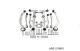 К-кт рычагов передней подвески Audi A4 (с тонким пальцем), ABS (219901)