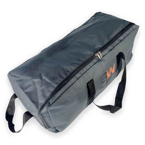 Баул дорожный BagWay, 154 л, ткань Оксфорд, крепкие ручки, серая