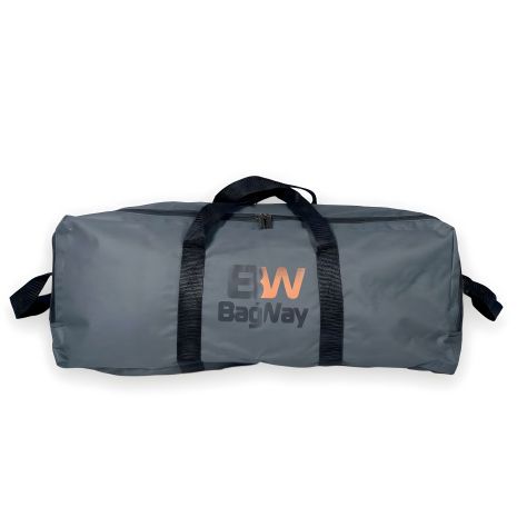 Дорожная сумка BagWay 55л с одним отделением и крепкими ручками, размер: 70*30*25 см, цвет: серый Дорожная сумка BagWay 55л с одним отделением и крепкими ручками, размер: 70*30*25 см, цвет: серый