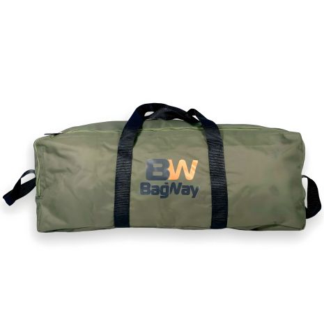 Сумка дорожная баул BagWay 55л одно отделение крепкие ручки размер: 70*30*25 см зеленая Сумка дорожная баул BagWay 55л одно отделение крепкие ручки размер: 70*30*25 см зеленая