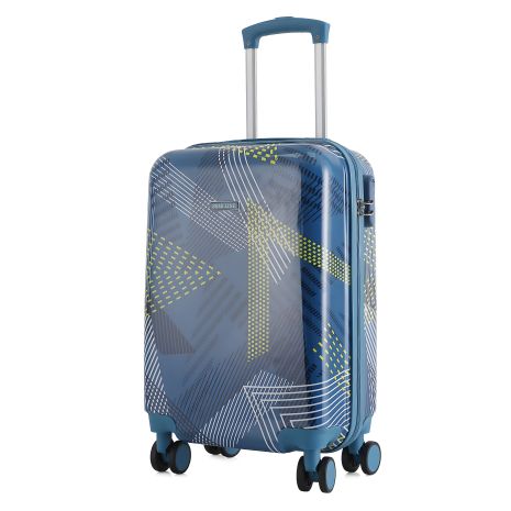 Чемодан Semi Line 20" (S) Blue Pattern (T5652-1)