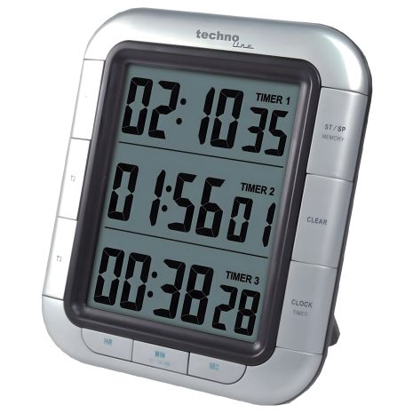 Магнитный кухонный таймер Technoline KT300 Silver