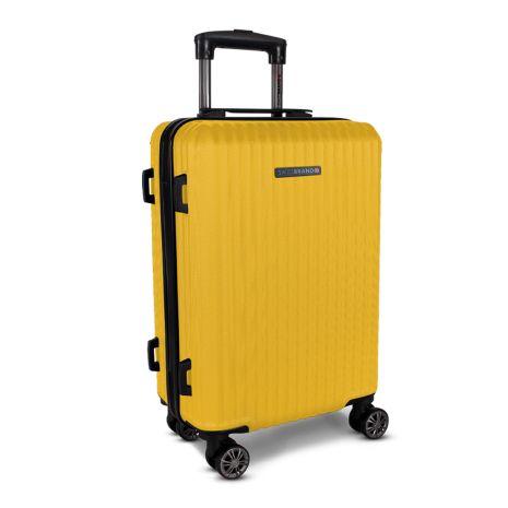 Чемодан Swissbrand Riga 2.0 (M) Yellow (SWB_LHRIG002M)