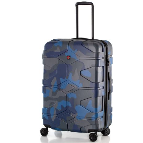 Чемодан Swissbrand Drone 2.0 (L) Camo Blue (SWB_LHDRO601L)