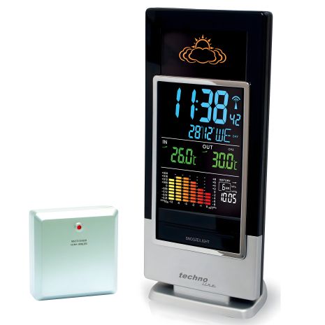 Многофункциональная метеостанция Technoline WS6502 Black/Silver (WS6502)