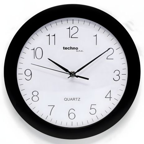 Настінний годинник Technoline WT7000 Black (WT7000 schwarz)