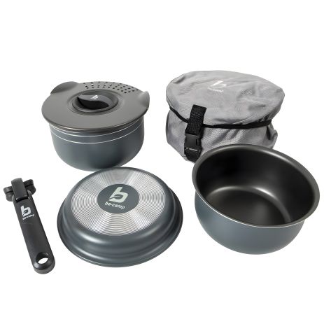 Набор походной посуды Bo-Camp Trekking 5 Pieces Anthracite (2300351)