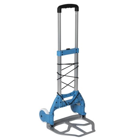 Тележка хозяйственная Bo-Camp Trolley Foldable 75 kg Silver/Blue (5267283)