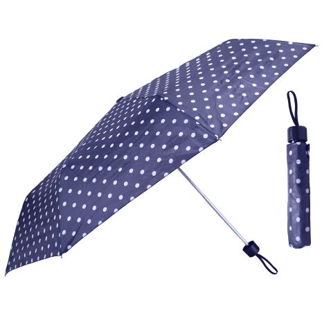 Semi Line парасолька Blue White Dots (L2036-3 Blue)
