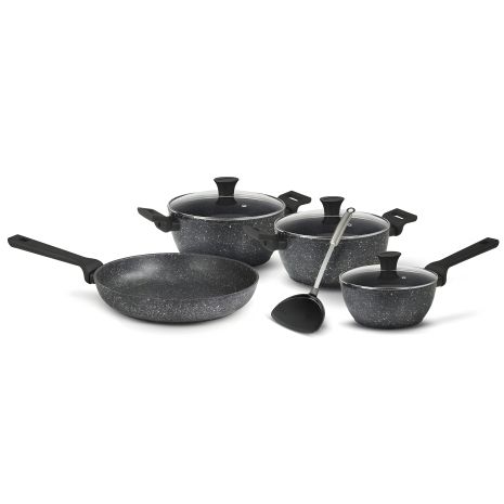 Flonal Pietra Lavica Набор посуды (8 предметов) PLISET08PZ Flonal Pietra Lavica Набор посуды (8 предметов) PLISET08PZ