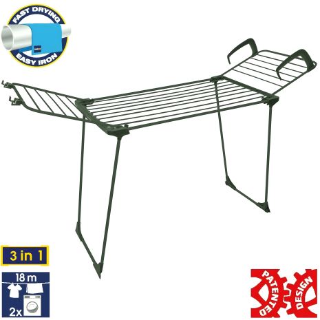 Напольная сушка для белья Casa Si Orion 3in1 18м Dark Green (CS92229H04A)