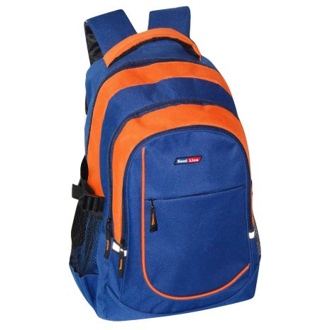 Міський рюкзак Semi Line 33 Blue/Orange (4668-7)