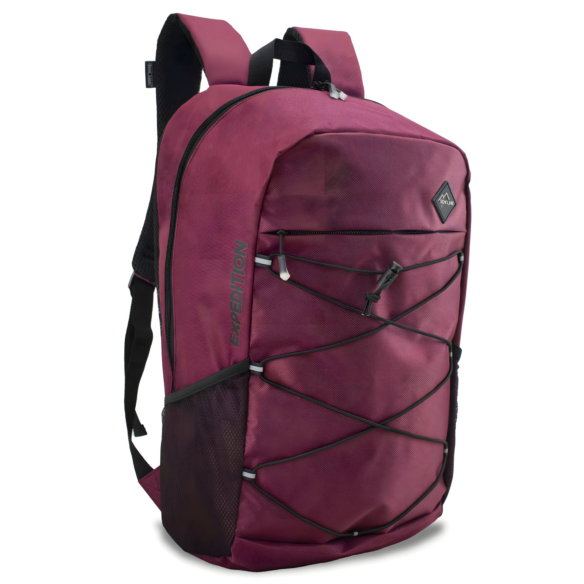 Городской рюкзак Semi Line 35 Cherry/Black (A3033-3) Городской рюкзак Semi Line 35 Cherry/Black (A3033-3)