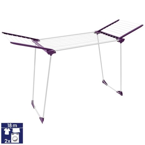 Сушка для белья напольная Casa Si Winner 18m White/Purple (CS92269)