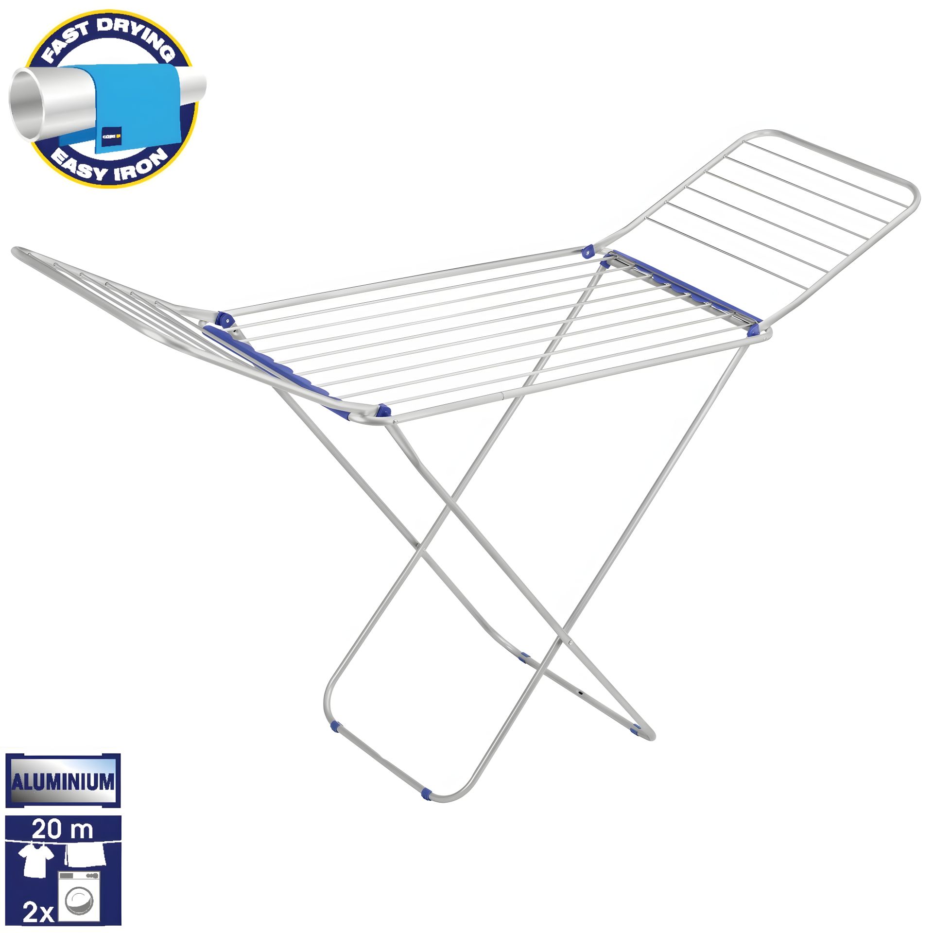 Сушка для белья напольная Casa Si Elegant 20m Silver (CS92729U06) Сушка для белья напольная Casa Si Elegant 20m Silver (CS92729U06)