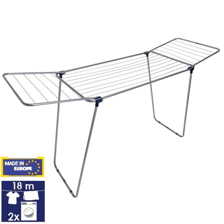 Напольная сушка для белья Casa Si Merkur Pure 18m Silver (CS92235S04C)