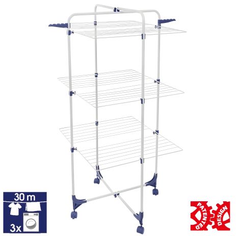 Напольная сушка для белья Casa Si Athletic 3 White (CS92185E04)