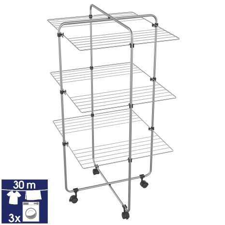 Сушка для белья напольная Casa Si Viper 3 Grey (CS92119G08) Сушка для белья напольная Casa Si Viper 3 Grey (CS92119G08)