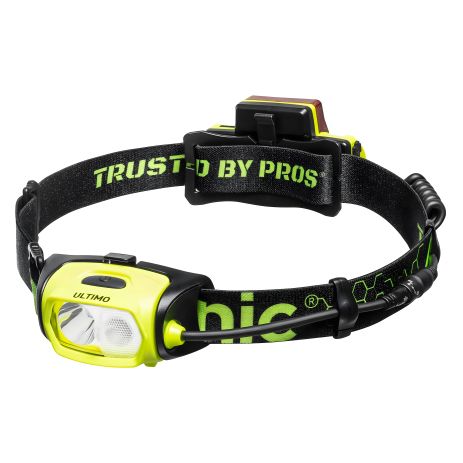 Налобный фонарь Mactronic Ultimo (300 Lm) Cool/Red USB перезаряжаемый с креплением для шлема (PHL0011)