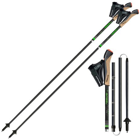 Палки для скандинавской ходьбы Gabel FLD Carbon 115 (7009400801150) Палки для скандинавской ходьбы Gabel FLD Carbon 115 (7009400801150)