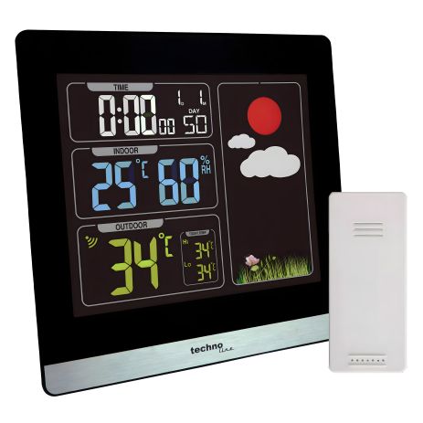 Черная метеостанция Technoline WS6448 (WS6448)