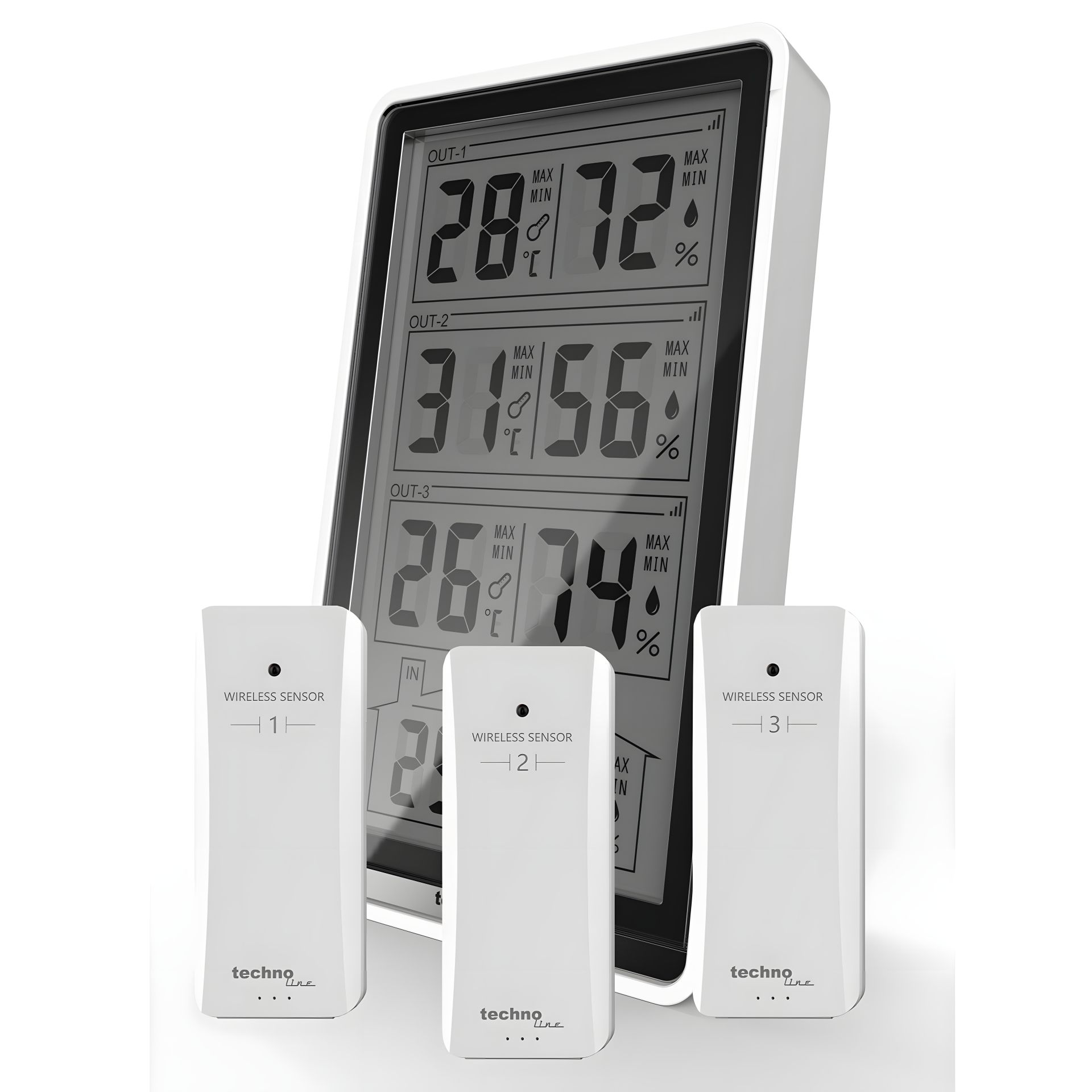 Technoline WS7060 Black термогігрометр (WS7060) Technoline WS7060 Black термогігрометр (WS7060)