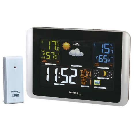 Чорна метеостанція Technoline WS6442 Black (WS6442)