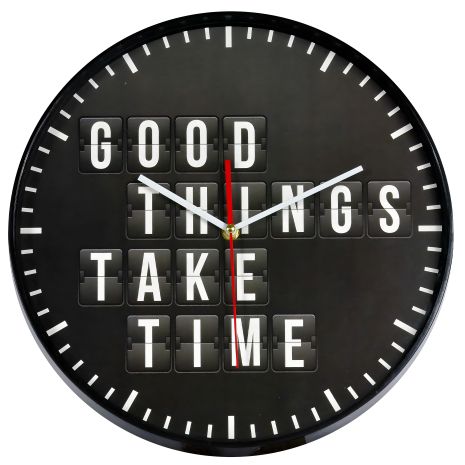 Часы настенные Technoline 775485 Good Things Take Time (775485) Часы настенные Technoline 775485 Good Things Take Time (775485)