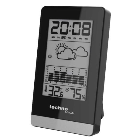 Метеостанция Technoline WS9125 Black (WS9125)