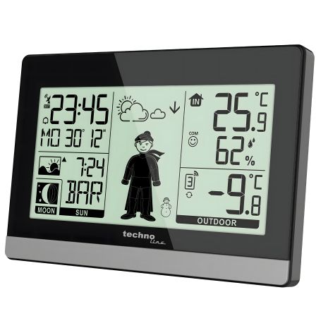 Метеостанція Technoline WS9612 Black (WS9612)