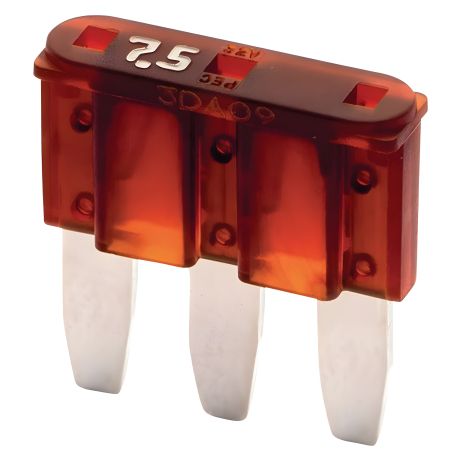 Автозапобіжники Micro 3 Berner 7,5А 25 шт Автозапобіжники Micro 3 Berner 7,5А 25 шт