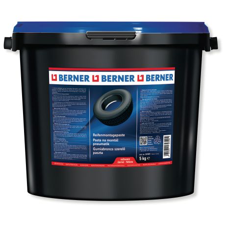 Монтажна шинна паста Berner 5 кг Чорна Монтажна шинна паста Berner 5 кг Чорна