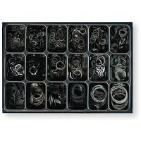 Набір зовнішніх стопорних кілець Berner (18 розмірів, 975 шт.) в ящику