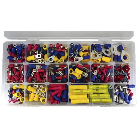 Набір клем обжимних в кейсі Berner