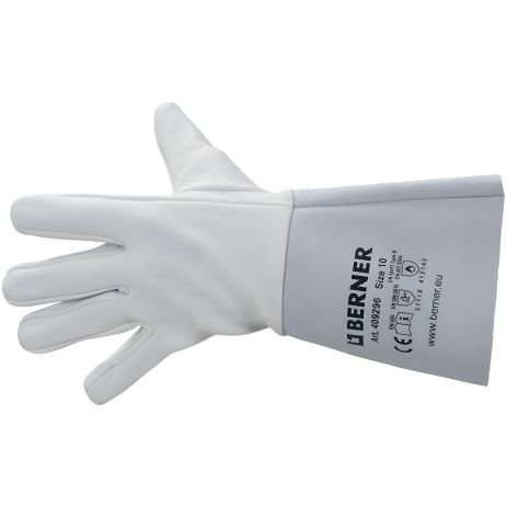 Кожаные сварочные перчатки Berner Кожаные сварочные перчатки Berner