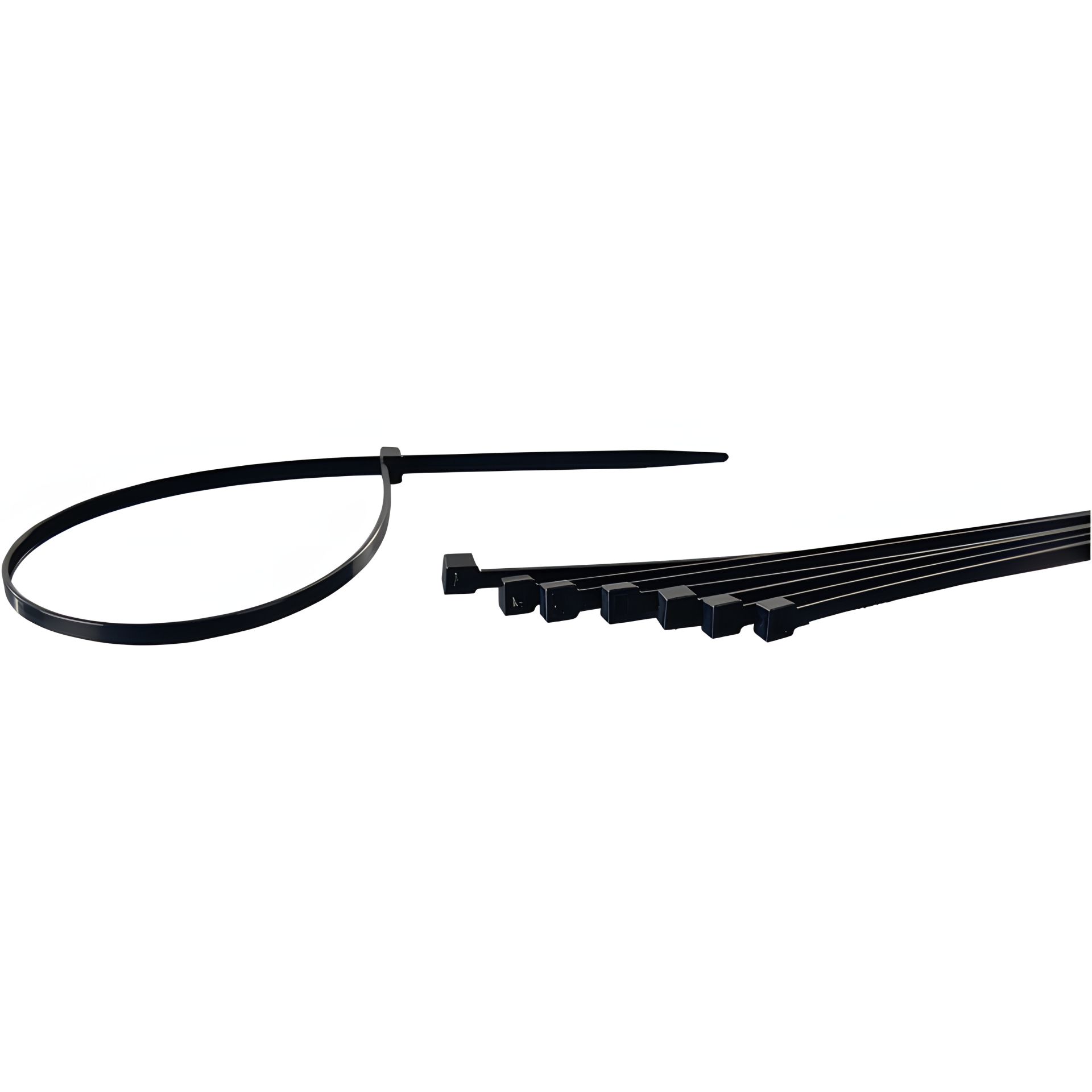 Стяжки кабельні (чорні) Berner, 7,5 мм х 450 мм, 100 шт. Стяжки кабельні (чорні) Berner, 7,5 мм х 450 мм, 100 шт.