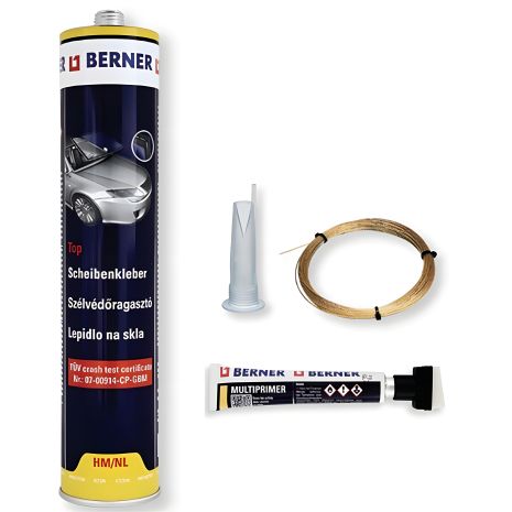 Комплект для замены стекла автомобиля Berner TOP 90 мин Комплект для замены стекла автомобиля Berner TOP 90 мин