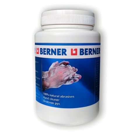 Гелевая паста для очистки рук Berner, 500 мл