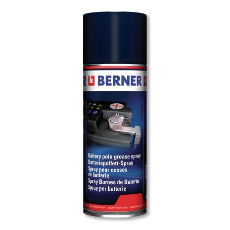 Смазка для клемм аккумелятора спрей 400 мл Berner