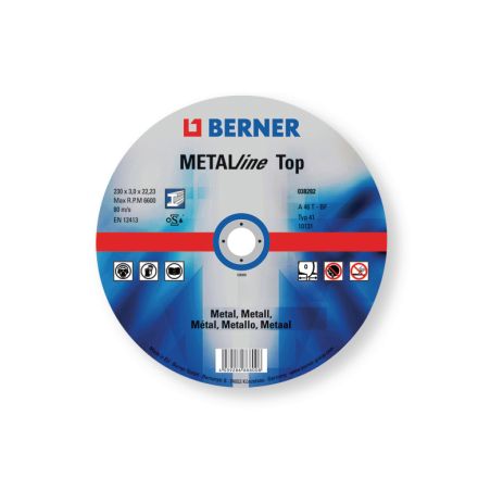 Круг отрезной по металлу STANDART Berner 125 x 1,6 x 22,23