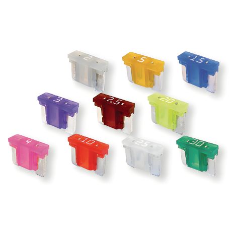 Автомобильные предохранители типа «Micro» (Super-Mini) 5А, 25 шт. Berner Автомобильные предохранители типа «Micro» (Super-Mini) 5А, 25 шт. Berner