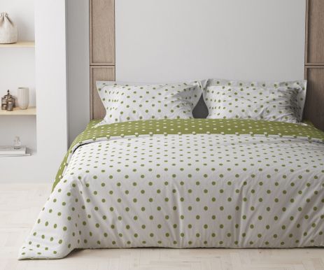 Комплект постільної білизни ТЕП "Happy Sleep" Olive Dots, 50x70 двоспальний