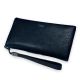 Чоловічий гаманець з натуральної шкіри, чорний Чоловічий гаманець з натуральної шкіри, чорний